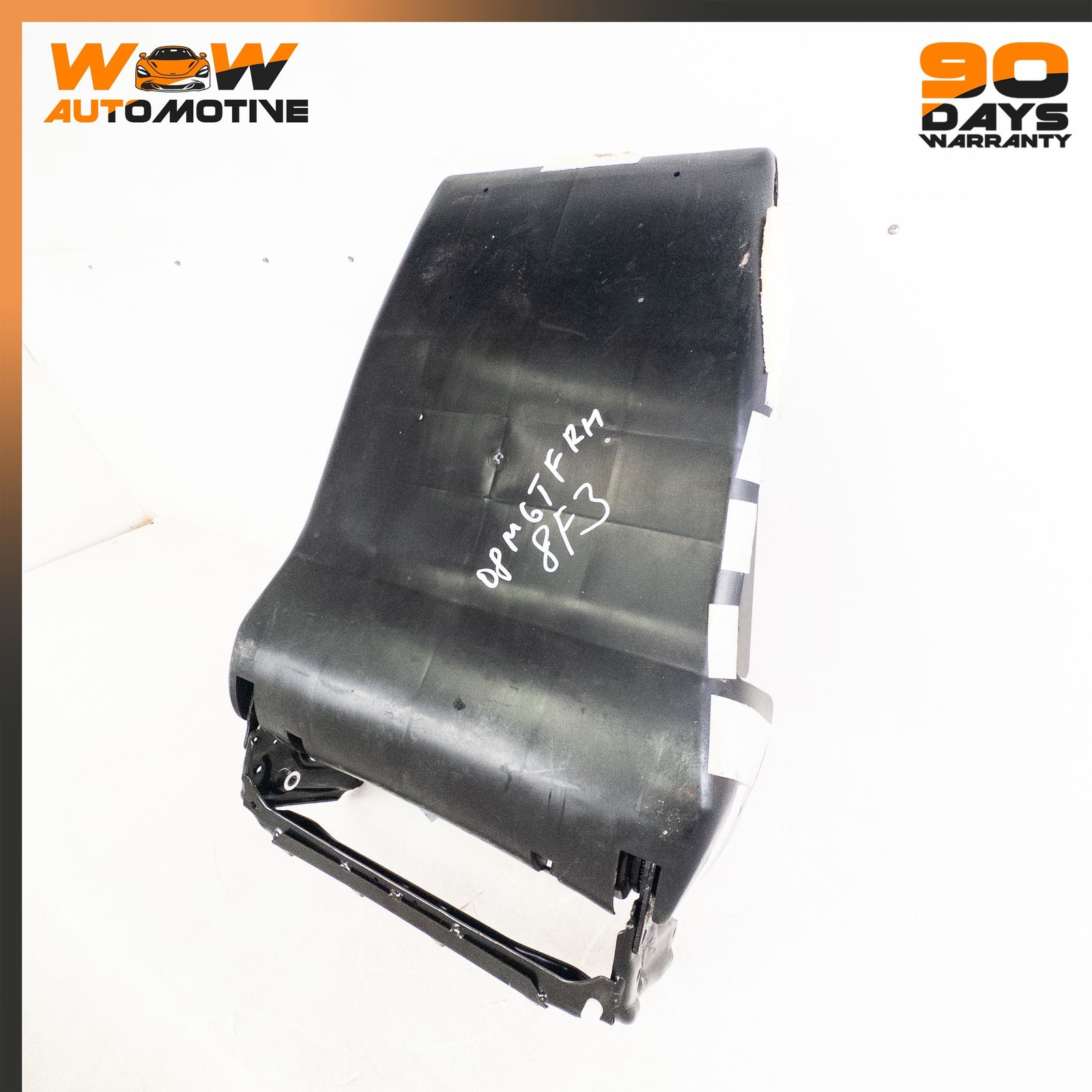 08-13 MASERATI GRANTURISMO FRONT RIGHT SEAT BACKREST COVER PANEL TRIM OEM
