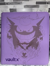 Vault X Just Purple 12-Pocket Gengar Binder (Made To Order)