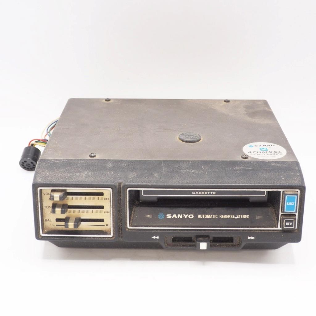 Sanyo Car Stereo Cassette Player Made in Japan Model FT 453M | eBay