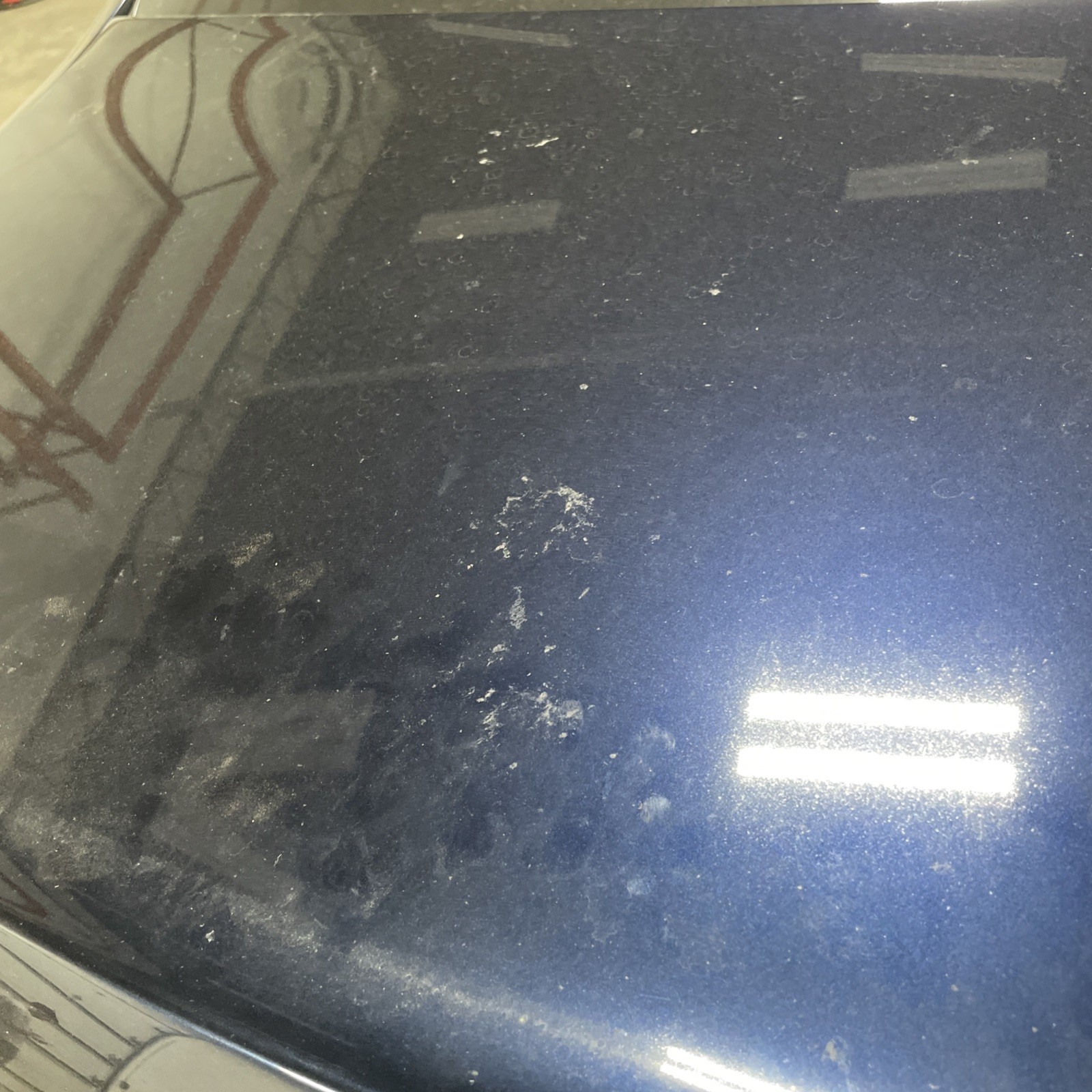 2009 BENTLEY CONTINENTAL Flying Spur Blue TRUNK DECK LID SHELL 3W5827159