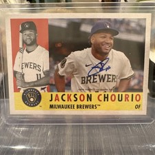 2025 Topps Heritage 25th Anniversary Auto /200 #H25A-JC Jackson Chourio Brewers