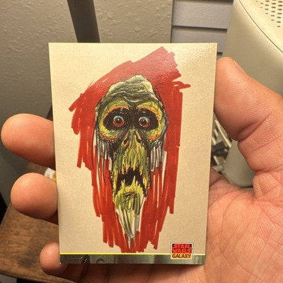 Topps Star Wars Galaxy Series 2 Creatures Galore Trading Card #182 1994