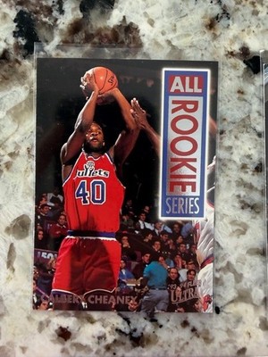 1993-94 FLEER ULTRA NBA ALL ROOKIE SERIES CARD BULLETS CALBERT CHEANEY #3