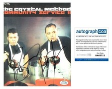 Crystal Method Signed Autographed 8x10 Photo ACOA