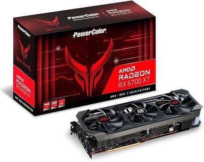 PowerColor AMD Radeon RX 6700XT Red Devil 12GB GDDR6 Grafikkarte...