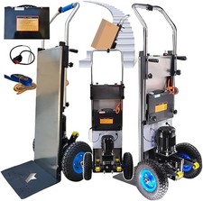 1200W Electric Stair Climber Hand Truck 400kg Folding Sack Trolley 48V Battery