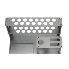 Metal Organizer Screwdriver Holder Wrench Storage Rack Shelves Base RC Car Tools