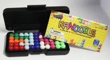 Kanoodle Logic Puzzle Game in Case – 100+ Puzzles – Travel Size – #EI-2978