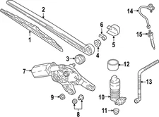 Genuine Audi Wiper Blade 80F-955-425