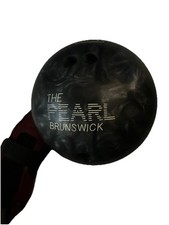 Vintage Brunswick Bowling Ball - BAD0800 Ball With Bag- 15 Pound
