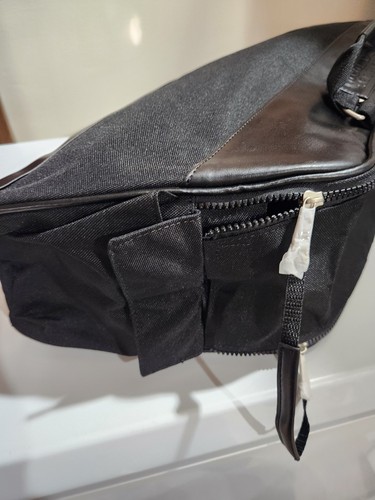 Harley Davidson Slanted Bicycle Black Saddle Liner Bag With Handles - Picture 6 of 6