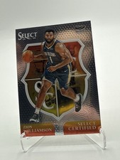 2024-25 Panini Select - Select Certified Zion Williamson #10 Silver Prizm