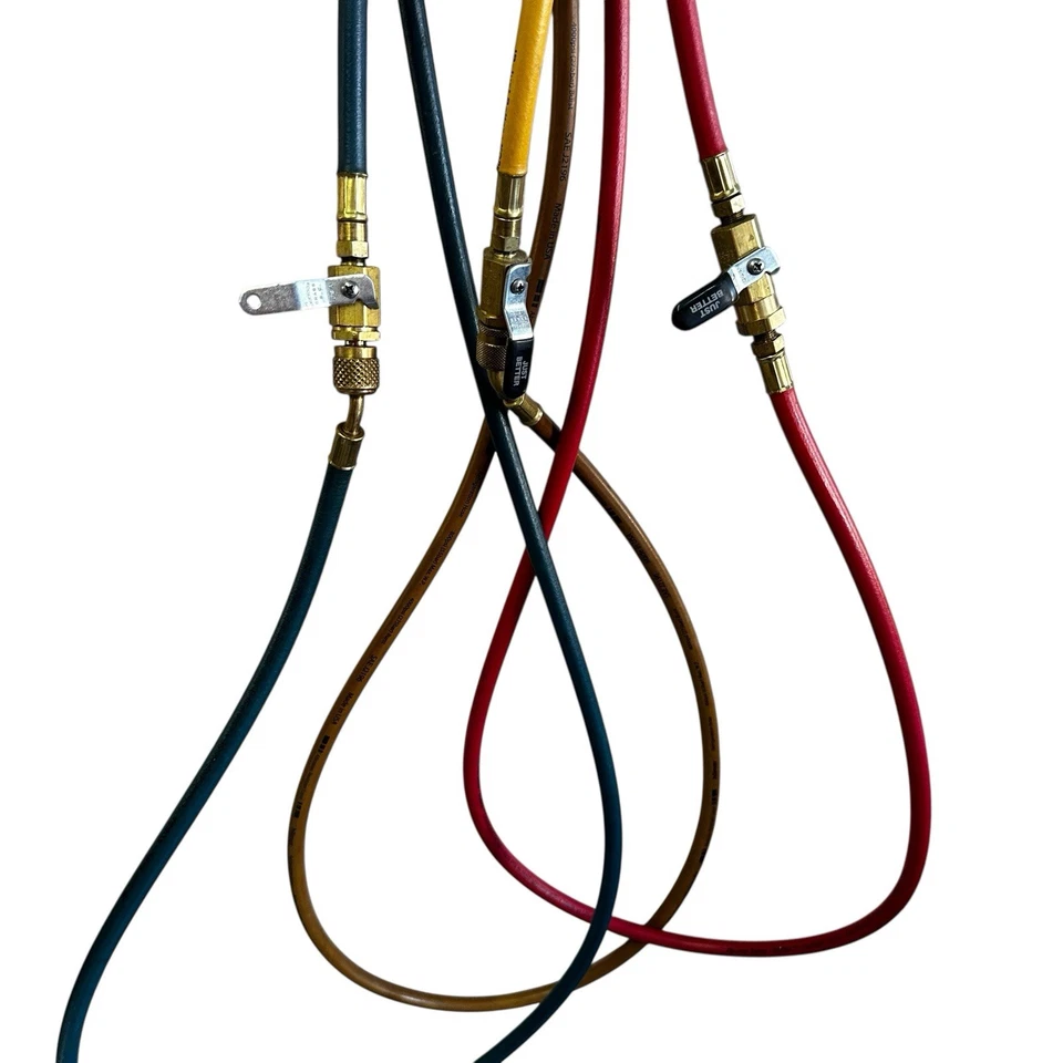 Colector digital inalámbrico Fieldpiece SMAN4 4 puertos con medidor de micrones y mangueras Foto 3 de 4