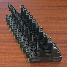 Schneider Electric RGZE1S48M Relay Socket 8-Pin DPDT DIN Rail 5A 250V Lot of 10