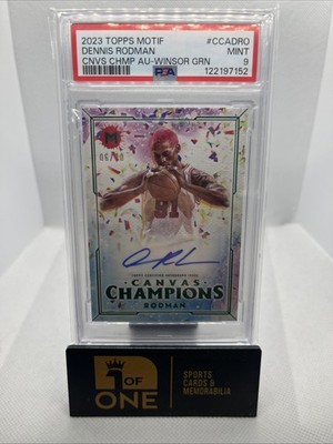 2023-24 Topps Motif - Canvas Champions Autographs Dennis Rodman 