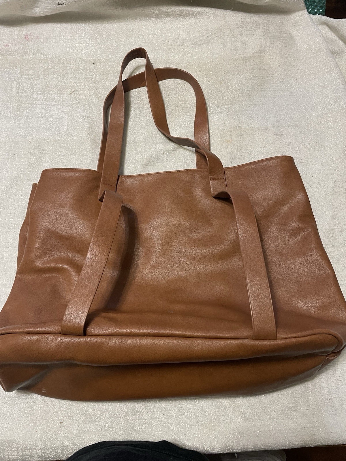 Universal Thread Large Tote Handbag Brown - image 3