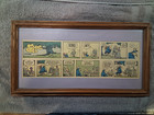 VTG  Jeff MacNelly Framed  Matted SHOE Cartoon Comic Golf — photo 3