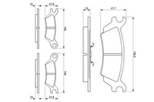 Kits de frein Mazda 626