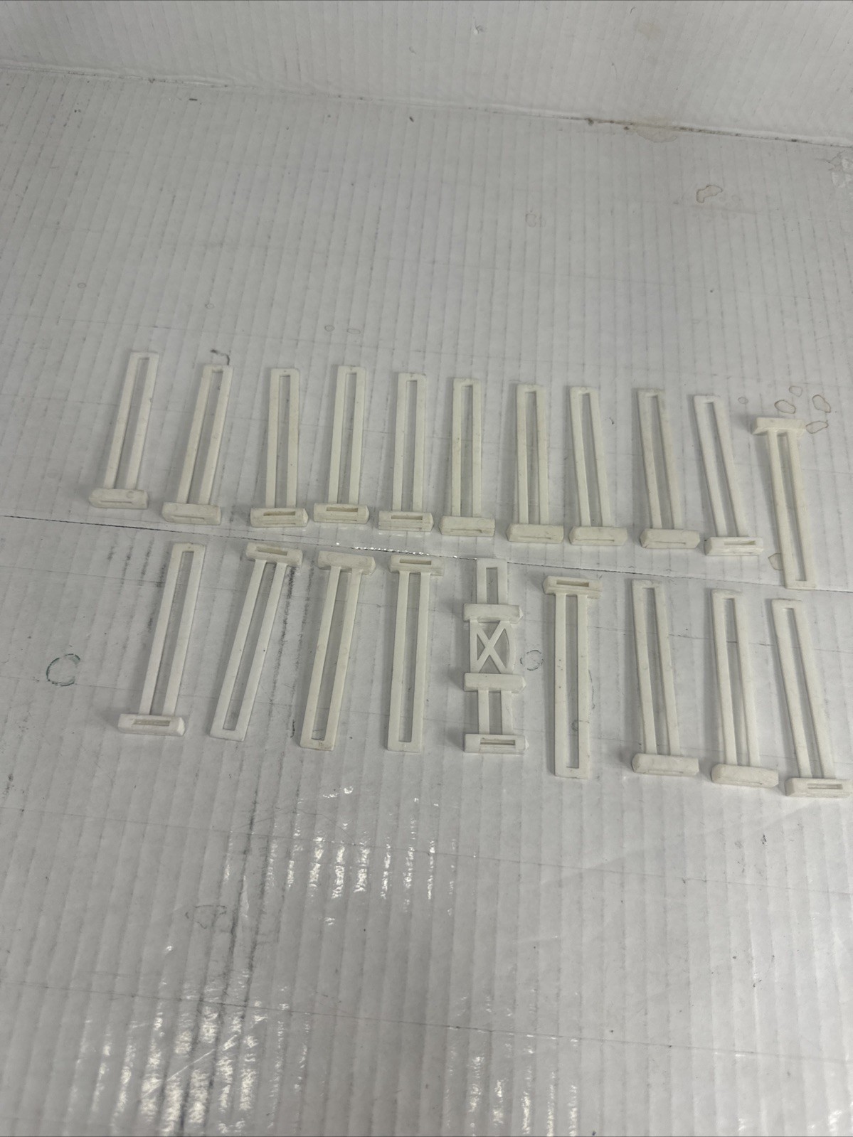 Lionel O Gauge White Fence 20 Pieces For Train Set Layout Scenery