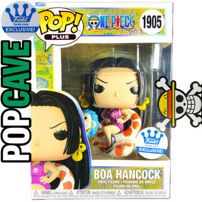 Funko ONE PIECE: BOA HANCOCK Pop! PLUS Web Exclusive FREE SHIPPING w/Protector