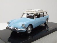 Citroen Id 19 Break Kombi 1960 Hellblau Weiß Modellauto 1:43 Ixo Models