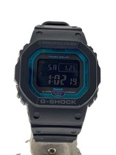 CASIO Solar Watch Digital Rubber BLU BLK SS g...