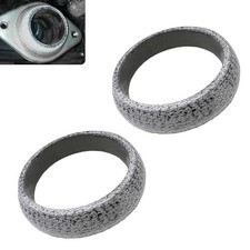 2 PCS 2.36" ID Exhaust Manifold Gasket, Graphite Leakproof Flange Donut