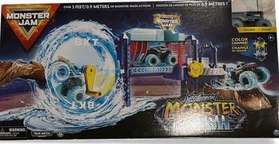 Monster Jam Megalodon Monster Wash NEW - OVER 3 FEET OF MONSTER WASH ACTION