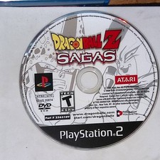 Dragon Ball Z Sagas Playstation 2 Atari Tested and Works