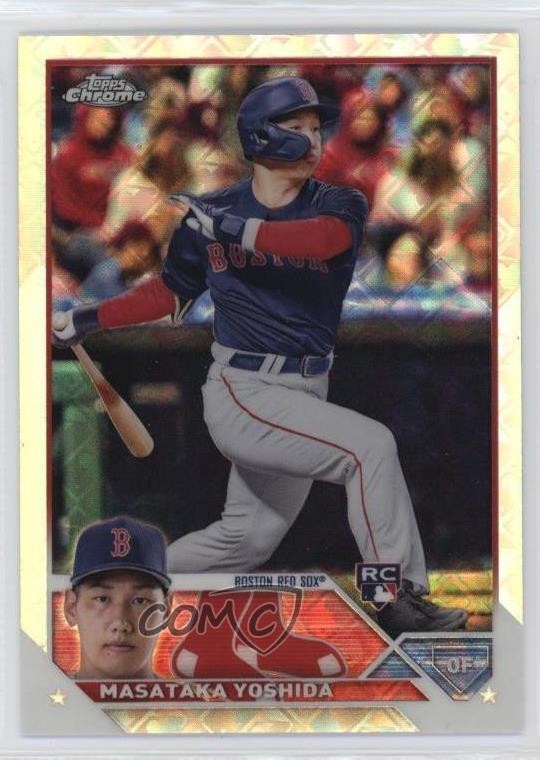 2023 Topps Chrome Logofractor Edition Masataka Yoshida #167 0jm6
