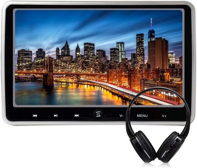 AUDIO/VIDEO CD/DVD PLAYER FÜR AUTO KOPFSTÜTZE MIT HIGH DEFINITION LED DISPLAY