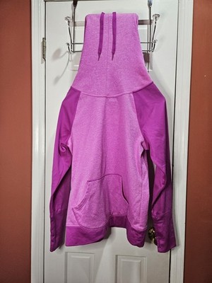 Champion C9 Duo Dry Sweatshirt Hoodie Women Small Pink  Size L