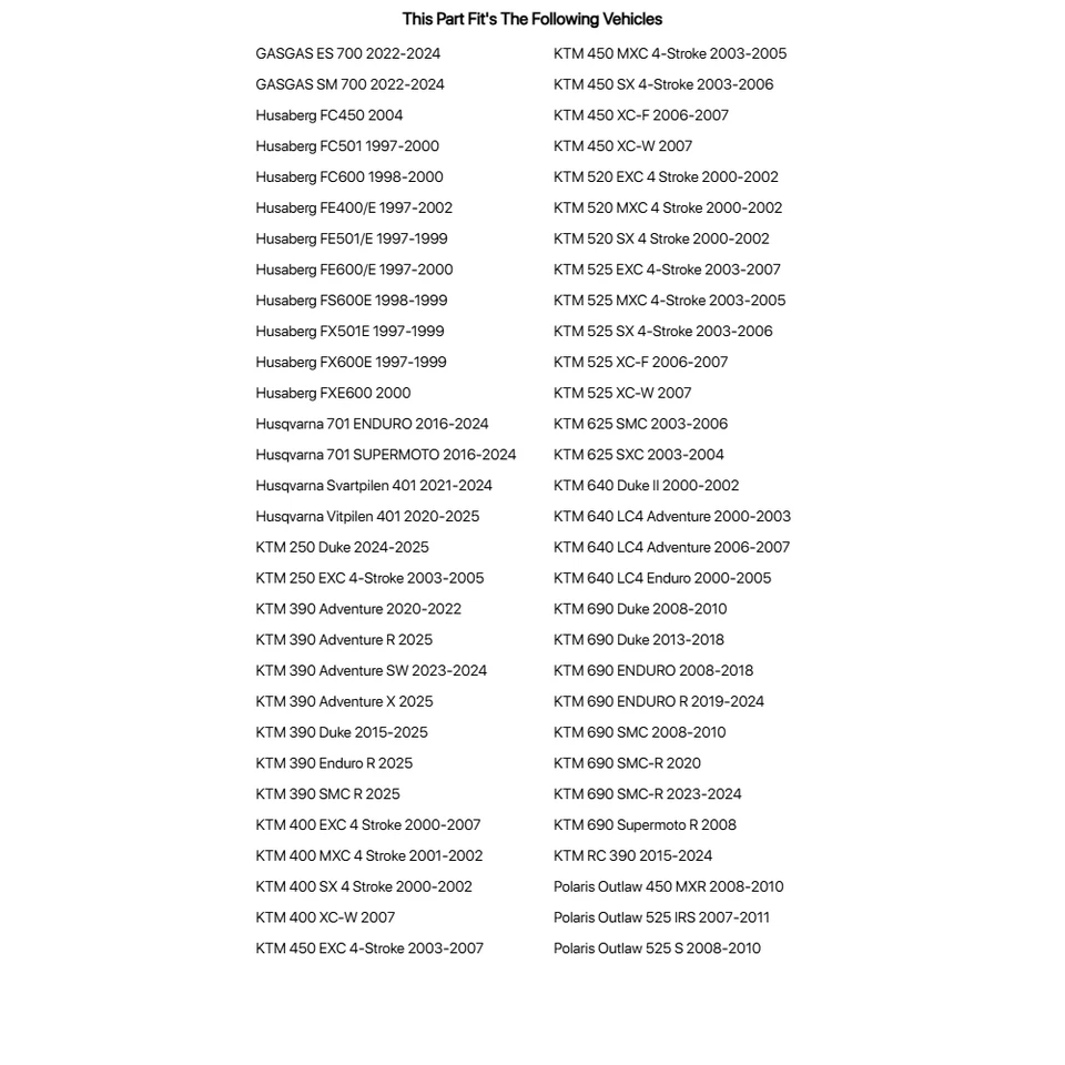 Масляный фильтр первой линии Tusk 1-й фильтр для Husaberg FC600 1998-2000 - Изображение 4 из 4