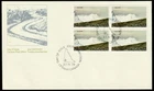 Canada #727, Kluane National Park, Block of 4 Official First Day Cover, FDC 1979