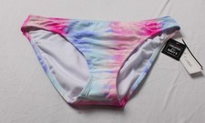 Salt  Cove Womens Tie-Dye Print Hipster Bikini Swim Bottoms JL3 Multi Large NWT