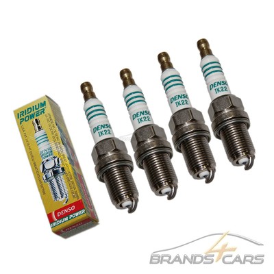 4x DENSO ZÜNDKERZEN IK22 IRIDIUM POWER 31655164