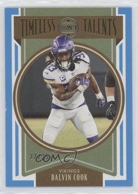 2022 Panini Legacy Timeless Talents Indigo 22/25 Dalvin Cook #TT-2 0v0