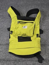 Ergobaby Baby Carrier Green Black Mesh Hood Infant Toddler Adjustable Pocket