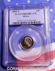 2000-S  SILVER ROOSEVELT DIME BY PCGS PR69CAM ~ BRILLIANT~ FREE SHIPPING