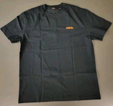 Xreal Anime T Shirt Black Multicolor Red Blue Graphic Print Size 2XL (XXL)