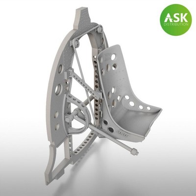 A6M Bulkhead with Seat in BOTTOM position - ASK 3D Print for Eduard / 1:48