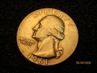 1961 silver quarter