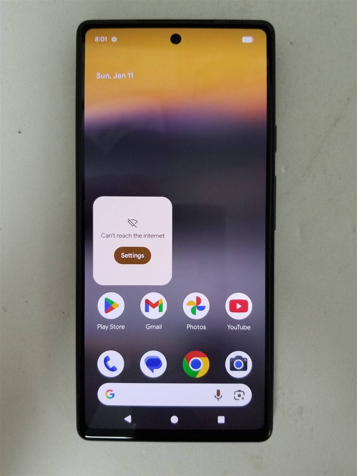 Google Pixel 6a 128GB Black GX7AS (Unlocked) Discounted zW2782