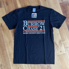 Cincinnati Bengals NFL Burrow/Chase Making Cincinnati Great Again Size Child XL
