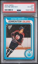 1979-80 Topps - Wayne Gretzky #18 (RC) Rookie Card PSA 6.5. rookie card picture