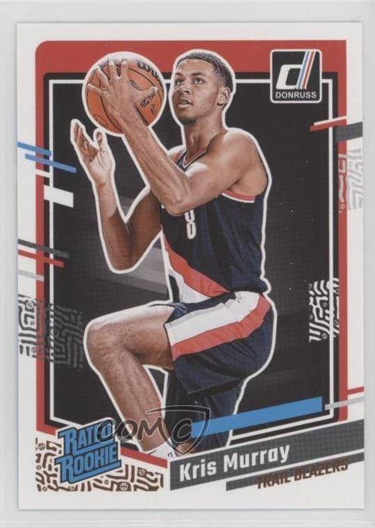 2023-24 Panini Donruss Rated Rookie Kris Murray #203 Rookie RC 12ka
