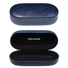 Hard Shell Sunglasses Case, Classic Large Glasses Case for Women Men