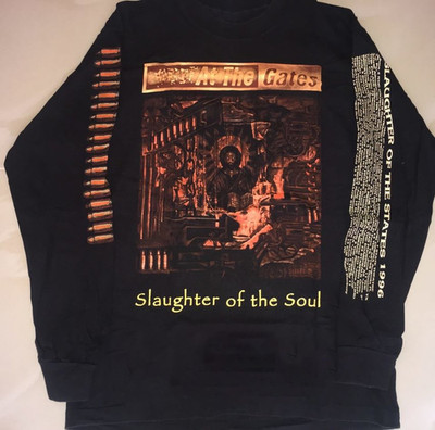 Deicide 'Deicide' Black Long Sleeve Shirt 2 sides