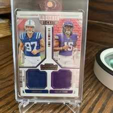 2024 Panini Contenders Football Rookie Ticket Laiatu Latu Dallas Turner Jersey