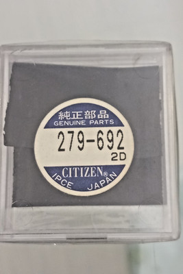 CITIZEN SCHALTUNG 279-692 END AND PRODUCTION CAL 6820